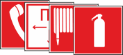 Знаки пожарной безопасности
